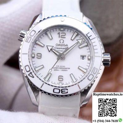 Omega Seamaster 215.33.40.20.04.001 Planet Ocean 600M Vs Factory White Dial-Rep Time Watches