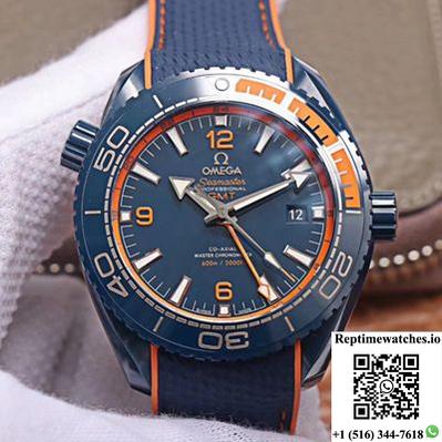 Omega Seamaster 215.92.46.22.03.001 Gmt Vs Factory Blue Ceramic-Rep Time Watches