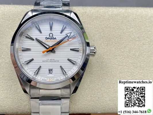 Omega Seamaster 220.10.41.21.02.001 N1 factory silver-white dial