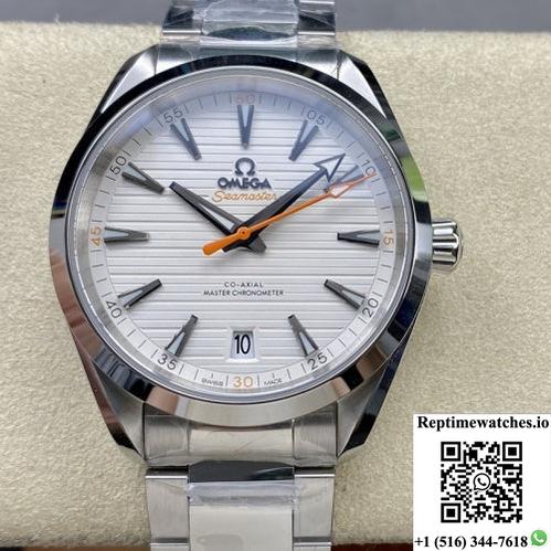 Omega Seamaster 220.10.41.21.02.001 N1 Factory Silver-White Dial-Rep Time Watches