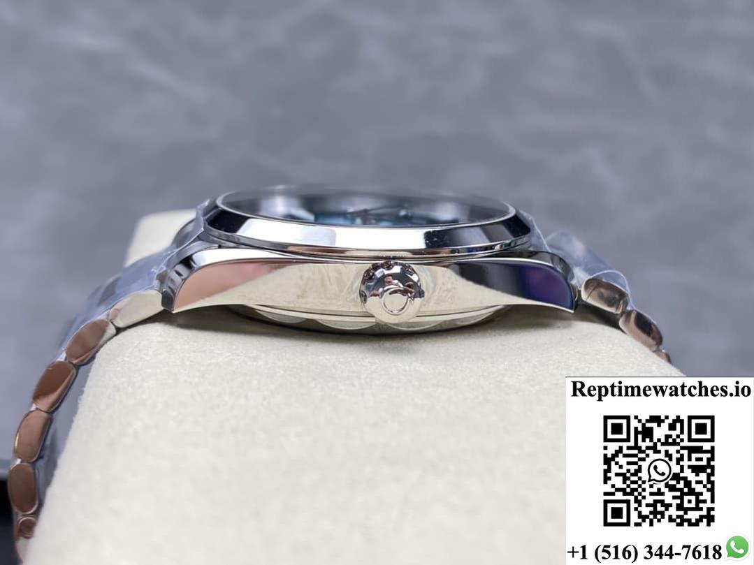 Omega Seamaster 220.10.41.21.03.006 Vs Factory Turquoise-Rep Time Watches