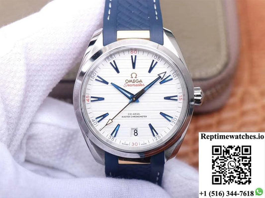 Omega Seamaster 220.12.41.21.02.004 Ryder Cup Vs Factory White Dial-Rep Time Watches