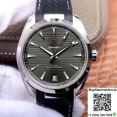 Omega Seamaster 220.13.41.21.10.001 Vs Factory Green Dial-Rep Time Watches