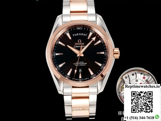 Omega Seamaster 231.20.42.22.06.001 OVS Factory Date Display