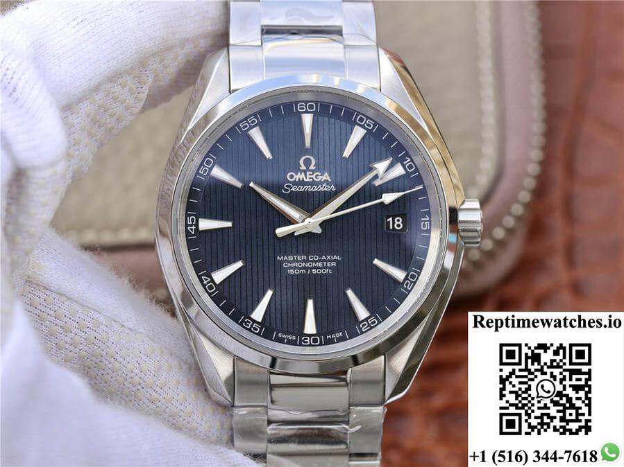 Omega Seamaster 231.10.42.21.03.001 Vs Factory Blue Dial-Rep Time Watches