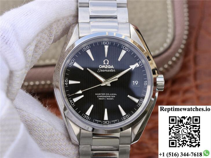 Omega Seamaster 231.10.42.21.06.001 Vs Factory Dark Black Dial-Rep Time Watches