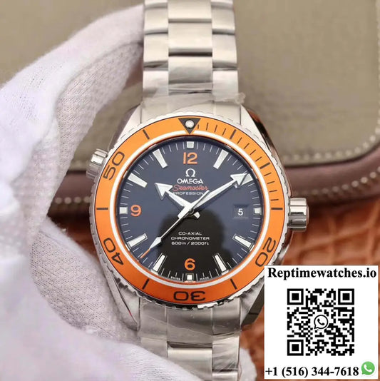 Omega Seamaster 232.30.46.21.01.002 VS Factory Orange Bezel - Watches