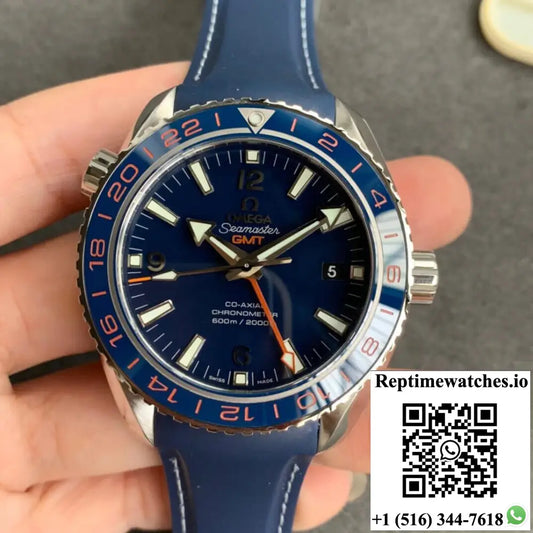 Omega Seamaster 232.32.44.22.03.001 VS Factory Blue Dial - Watches