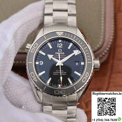 Omega Seamaster 232.30.42.21.01.001 Planet Ocean 600M Vs Factory Black Dial-Rep Time Watches