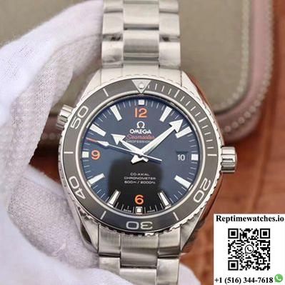 Omega Seamaster 232.30.42.21.01.003 Planet Ocean 600M Vs Factory Black Dial-Rep Time Watches