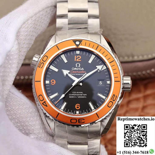 Omega Seamaster 232.30.46.21.01.002 Vs Factory Orange Bezel-Rep Time Watches