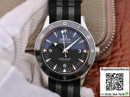 Omega Seamaster 300 Spectre 007 Limited Edition 233.32.41.21.01.001 VS Factory Black Dial - Watches