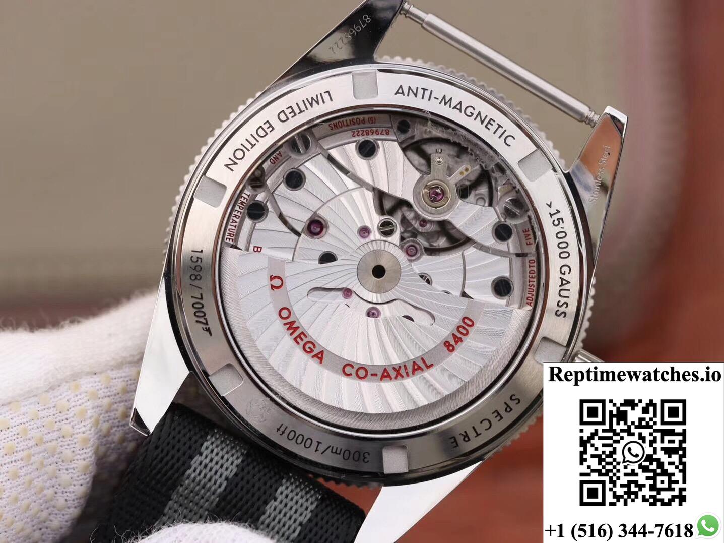 Omega Seamaster 300 Spectre 007 Limited Edition 233.32.41.21.01.001 Vs Factory Black Dial-Rep Time Watches