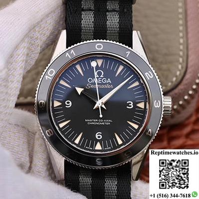 Omega Seamaster 300 Spectre 007 Limited Edition 233.32.41.21.01.001 Vs Factory Black Dial-Rep Time Watches