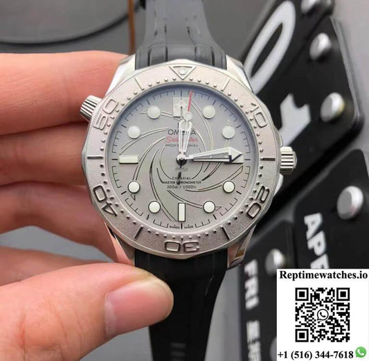 Omega Seamaster 300M 42Mm Vs Factory Titanium Bezel-Rep Time Watches