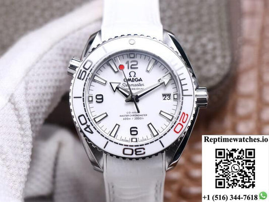 Omega Seamaster 522.33.40.20.04.001 ⁠Tokyo 2020 Limited Edition Vs Factory White Dial-Rep Time Watches