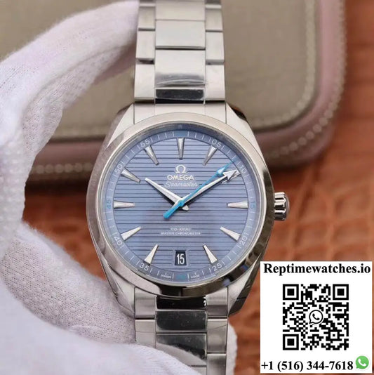 Omega Seamaster Aqua Terra 150M 220.10.41.21.03.002 VS Factory Blue Dial Product Photo 1