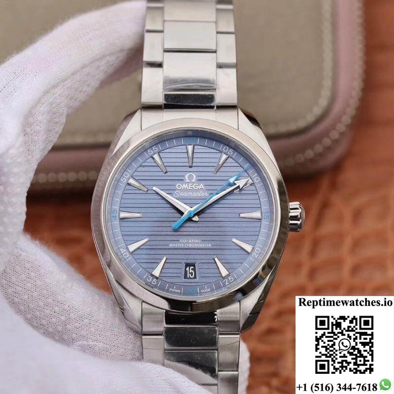 Omega Seamaster Aqua Terra 150M 220.10.41.21.03.002 Vs Factory Blue Dial-Rep Time Watches