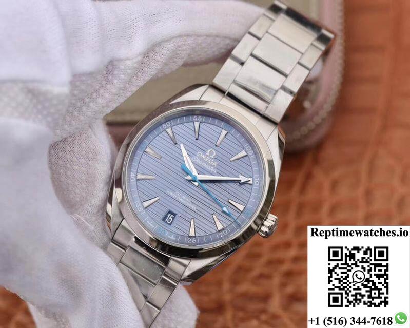 Omega Seamaster Aqua Terra 150M 220.10.41.21.03.002 Vs Factory Blue Dial-Rep Time Watches