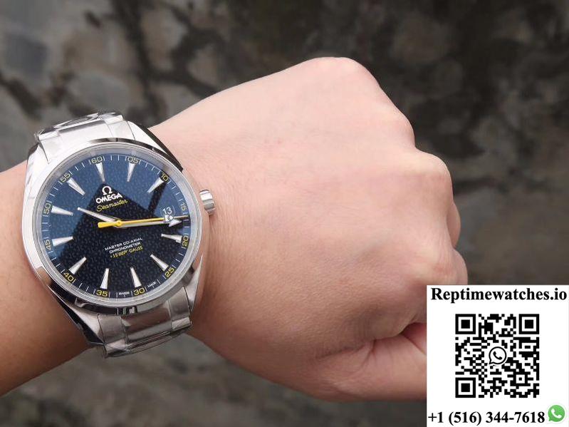Omega Seamaster Aqua Terra 150M 231.10.42.21.03.004 Blue Dial-Rep Time Watches
