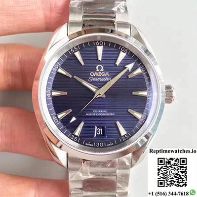 Omega Seamaster Aqua Terra 150M Co-Axial Master 220.10.41.21.03.001 Vs Factory Deep Blue Dial-Rep Time Watches