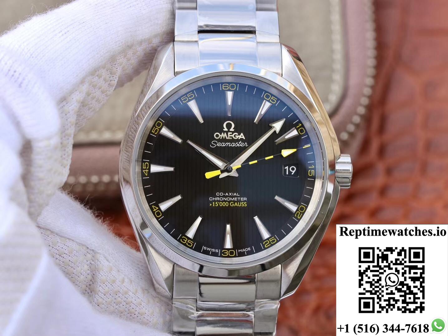 Omega Seamaster Aqua Terra 150M Master 15000 Gauss 231.10.42.21.01.002 Vs Factory Black Dial-Rep Time Watches