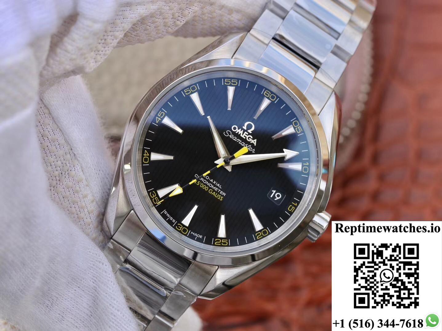 Omega Seamaster Aqua Terra 150M Master 15000 Gauss 231.10.42.21.01.002 Vs Factory Black Dial-Rep Time Watches