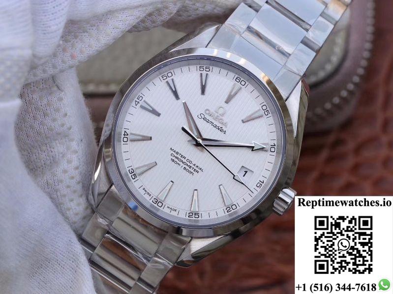 Omega Seamaster Aqua Terra 150M Master Co-Axial 231.10.42.21.02.003 Vs Factory White Dial-Rep Time Watches