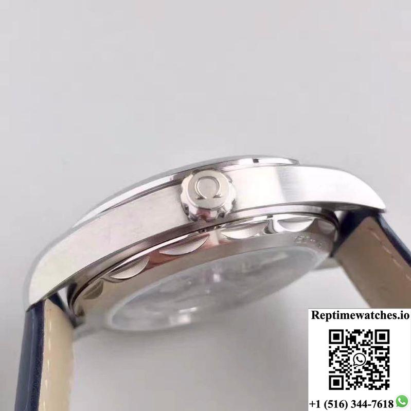 Omega Seamaster Aqua Terra 150M Master Co-Axial Baselworld Blue Textured Dial-Rep Time Watches