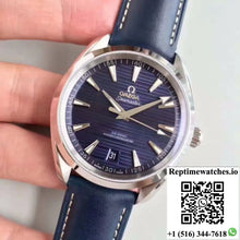 Omega Seamaster Aqua Terra 150M Master Co-Axial Baselworld Blue Textured Dial - Watches