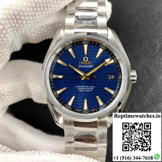 Omega Seamaster Aqua Terra 150M Rio Olympic Special Edition VS Factory Blue Dial AI Factory