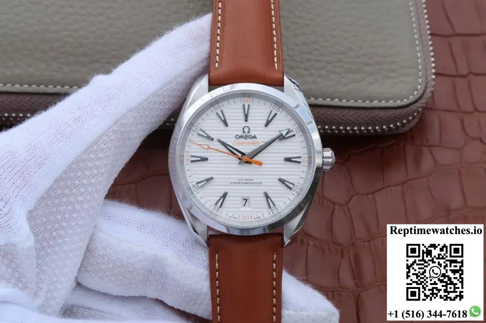 Omega Seamaster Aqua Terra 220.12.41.21.02.001 White Dial - Watches