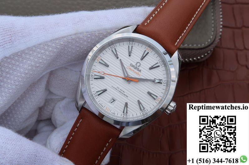 Omega Seamaster Aqua Terra 220.12.41.21.02.001 White Dial-Rep Time Watches