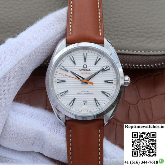 Omega Seamaster Aqua Terra 220.12.41.21.02.001 White Dial-Rep Time Watches