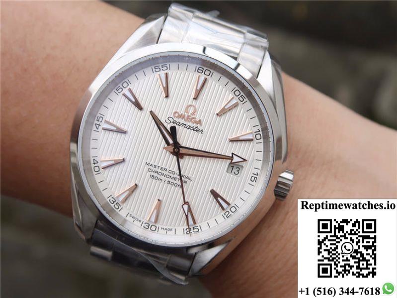 Omega Seamaster Aqua Terra 231.13.42.21.02.003 Vs Factory White Dial-Rep Time Watches