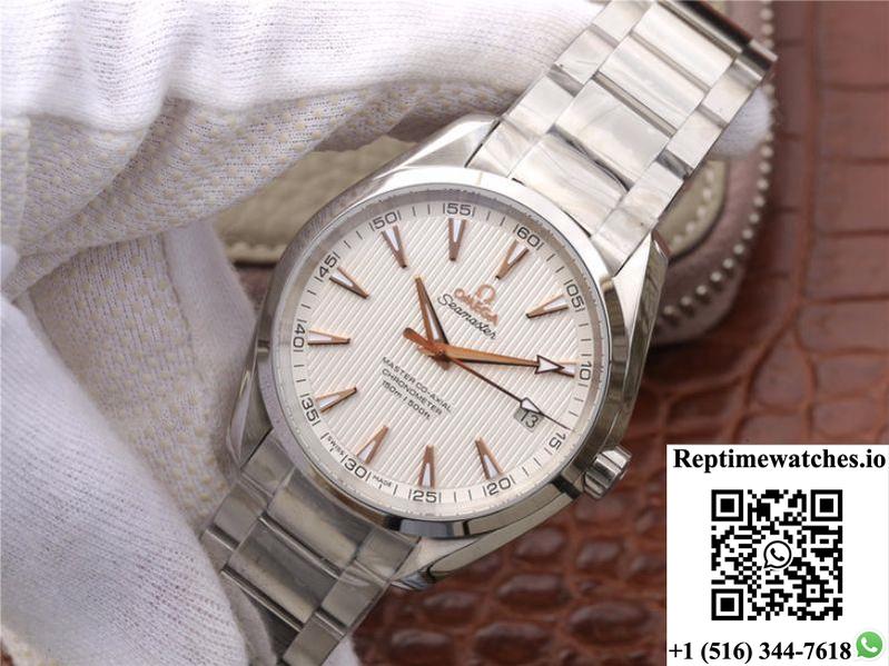 Omega Seamaster Aqua Terra 231.13.42.21.02.003 Vs Factory White Dial-Rep Time Watches
