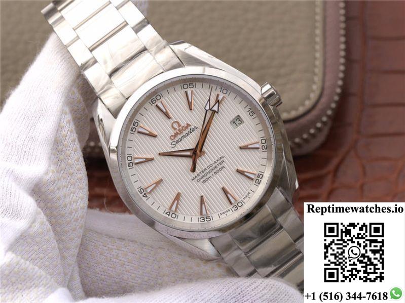 Omega Seamaster Aqua Terra 231.13.42.21.02.003 Vs Factory White Dial-Rep Time Watches