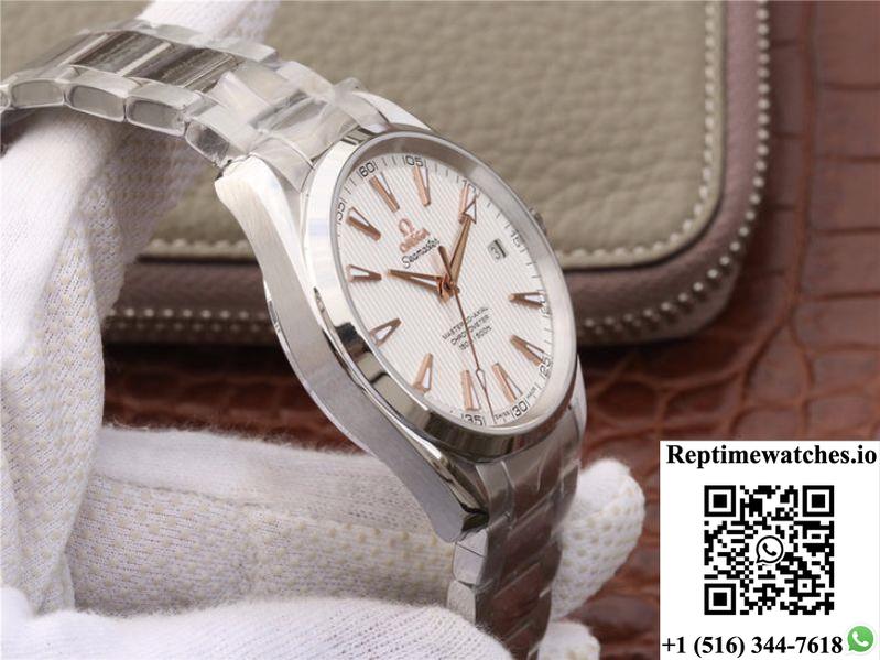 Omega Seamaster Aqua Terra 231.13.42.21.02.003 Vs Factory White Dial-Rep Time Watches