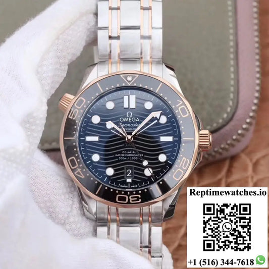 Omega Seamaster Diver 300M 210.20.42.20.01.001 VS Factory Black Dial AI Factory