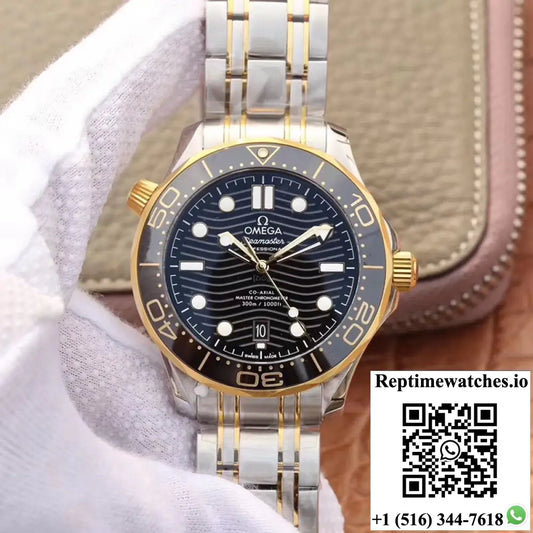 Omega Seamaster Diver 300M 210.20.42.20.01.002 VS Factory Black Dial AI Factory