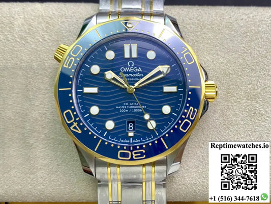 Omega Seamaster Diver 300M 210.20.42.20.03.001 OR Factory Blue Dial - Watches