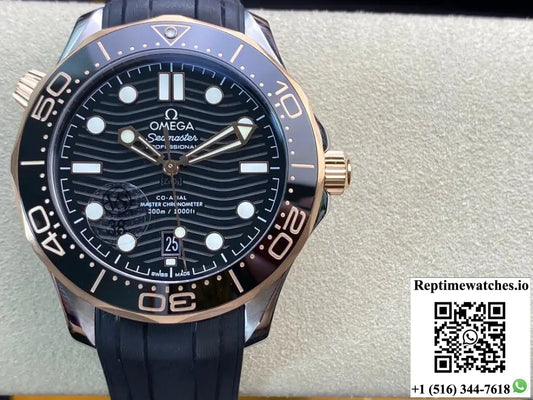 Omega Seamaster Diver 300M 210.22.42.20.01.002 VS Factory Black Dial - Watches