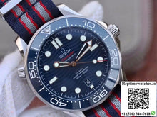 Omega Seamaster Diver 300m 210.30.42.20.03.001 Blue Wave Dial VS Factory - Watches