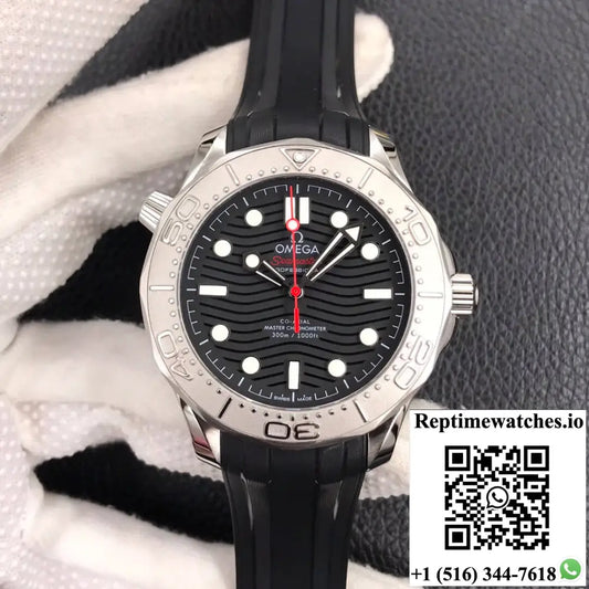 Omega Seamaster Diver 300M 210.32.42.20.01.002 VS Factory Rubber Strap - Watches