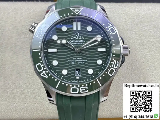 Omega Seamaster Diver 300M 210.32.42.20.10.001 VS Factory Green Dial - Watches