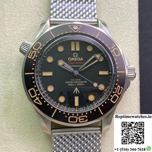 Omega Seamaster Diver 300M 210.90.42.20.01.001 Or Factory Stainless Steel-Rep Time Watches