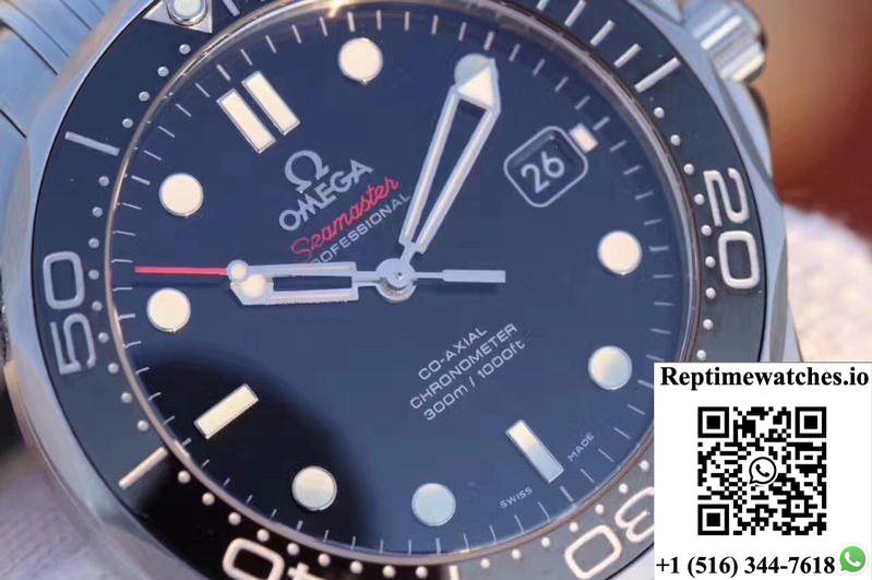 Omega Seamaster Diver 300M 212.30.41.20.01.003 Mks Factory Black Dial-Rep Time Watches