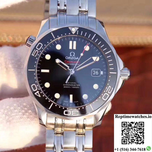 Omega Seamaster Diver 300M 212.30.41.20.01.003 Mks Factory Black Dial-Rep Time Watches