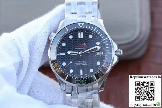 Omega Seamaster Diver 300M 522.30.41.20.01.001 V6 Factory Black Dial AF Factory