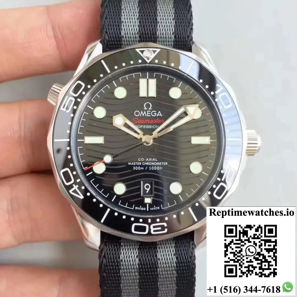 Omega Seamaster Diver 300M Baselworld 2018 210.30.42.20.01.001 VS Factory Black Dial - Watches